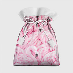 Подарочный мешок Pink Flamingos