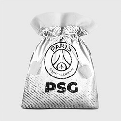 Мешок для подарков PSG с потертостями на светлом фоне, цвет: 3D-принт