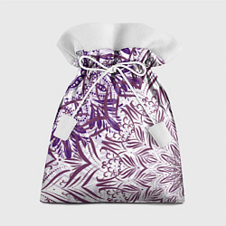 Подарочный мешок Фиолетовые мандалы