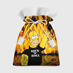 Подарочный мешок Homer Simpson - Rock n Roll!