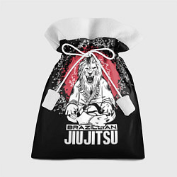 Мешок для подарков Jiu-Jitsu red sun Brazil, цвет: 3D-принт