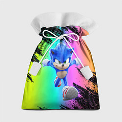 Подарочный мешок Sonic neon