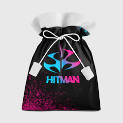 Подарочный мешок Hitman - neon gradient