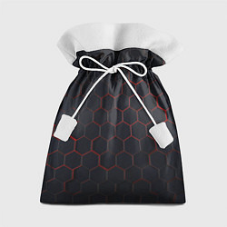 Мешок для подарков Красная сетка, цвет: 3D-принт