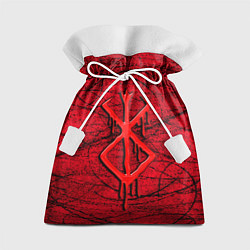 Мешок для подарков Berserk red smudges, цвет: 3D-принт