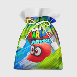 Мешок для подарков Super Mario Odyssey - Nintendo - Бейсболка, цвет: 3D-принт