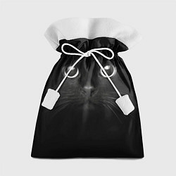 Подарочный мешок Взгляд чёрного кота