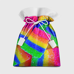 Мешок для подарков Маленькие кусочки мармелада, цвет: 3D-принт
