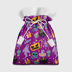 Подарочный мешок Happy Halloween - holiday pattern