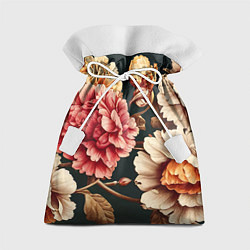 Подарочный мешок Цветы в стиле рококо