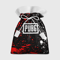 Мешок для подарков PUBG white grunge, цвет: 3D-принт