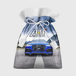 Мешок для подарков Audi ABT - sportsline на трассе, цвет: 3D-принт
