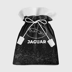 Подарочный мешок Jaguar с потертостями на темном фоне