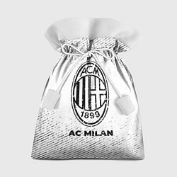 Подарочный мешок AC Milan с потертостями на светлом фоне