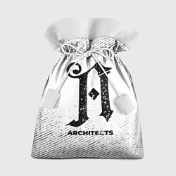 Подарочный мешок Architects с потертостями на светлом фоне