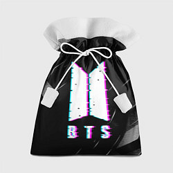 Мешок для подарков BTS - Неоновый логотип, цвет: 3D-принт