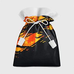 Подарочный мешок Orange and black