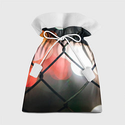 Мешок для подарков Сетка на фоне боке, цвет: 3D-принт
