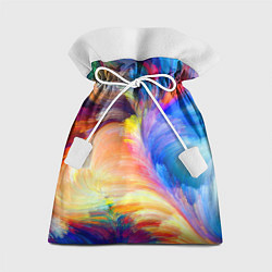 Мешок для подарков Неоновое перо, цвет: 3D-принт