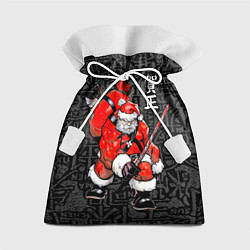 Мешок для подарков Santa Claus Samurai, цвет: 3D-принт