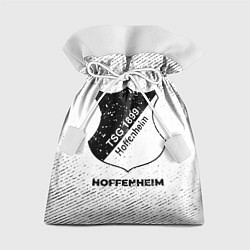 Мешок для подарков Hoffenheim с потертостями на светлом фоне, цвет: 3D-принт