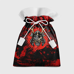 Подарочный мешок Самурай black red