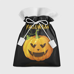 Мешок для подарков Halloween : тыква, цвет: 3D-принт