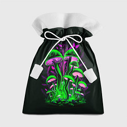 Мешок для подарков Фантастические кислотные грибы, цвет: 3D-принт