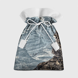 Мешок для подарков Море и гора, цвет: 3D-принт