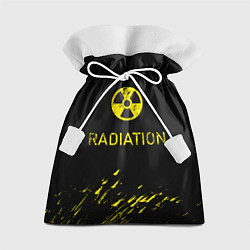 Мешок для подарков Radiation - радиационная опасность, цвет: 3D-принт
