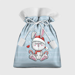 Подарочный мешок Рождественский кролик