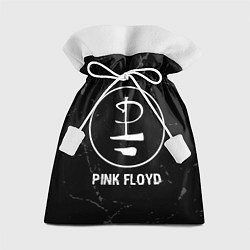 Подарочный мешок Pink Floyd glitch на темном фоне
