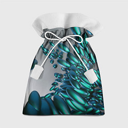 Подарочный мешок Абстрактные блестящие камни и серый фон