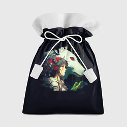 Мешок для подарков Сан с богиней Моро, цвет: 3D-принт