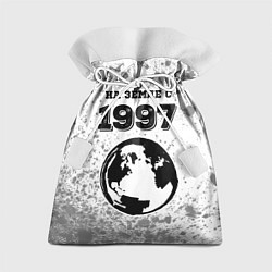 Подарочный мешок На Земле с 1997: краска на светлом