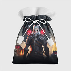Подарочный мешок The Witcher and wolf