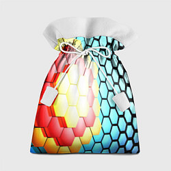 Подарочный мешок Shape abstract color