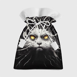 Подарочный мешок Молочный кот с брызгами