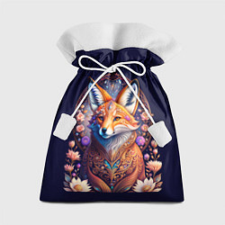 Мешок для подарков Мистическая лисица, цвет: 3D-принт