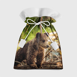Мешок для подарков Медвежонок красавец, цвет: 3D-принт