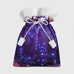Мешок для подарков Звездочки - космическое небо, цвет: 3D-принт