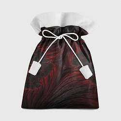 Мешок для подарков Бордовые разводы, цвет: 3D-принт