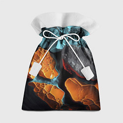 Мешок для подарков Цветные камни, цвет: 3D-принт
