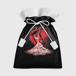 Мешок для подарков Metallica - время, цвет: 3D-принт