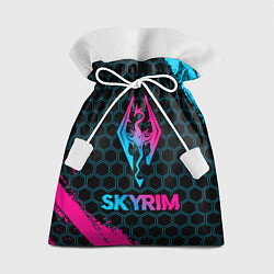 Подарочный мешок Skyrim - neon gradient