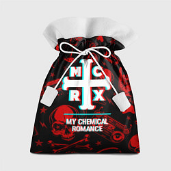 Мешок для подарков My Chemical Romance rock glitch, цвет: 3D-принт