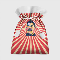 Подарочный мешок Сталин полигональный