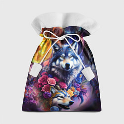 Мешок для подарков Звездные волки, цвет: 3D-принт