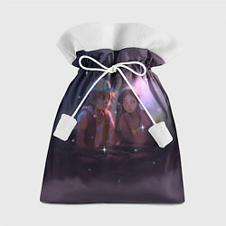 Мешок для подарков Диппер и Мейбл, цвет: 3D-принт