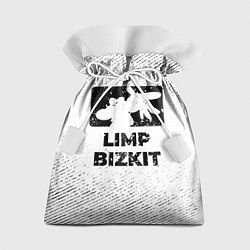 Подарочный мешок Limp Bizkit с потертостями на светлом фоне